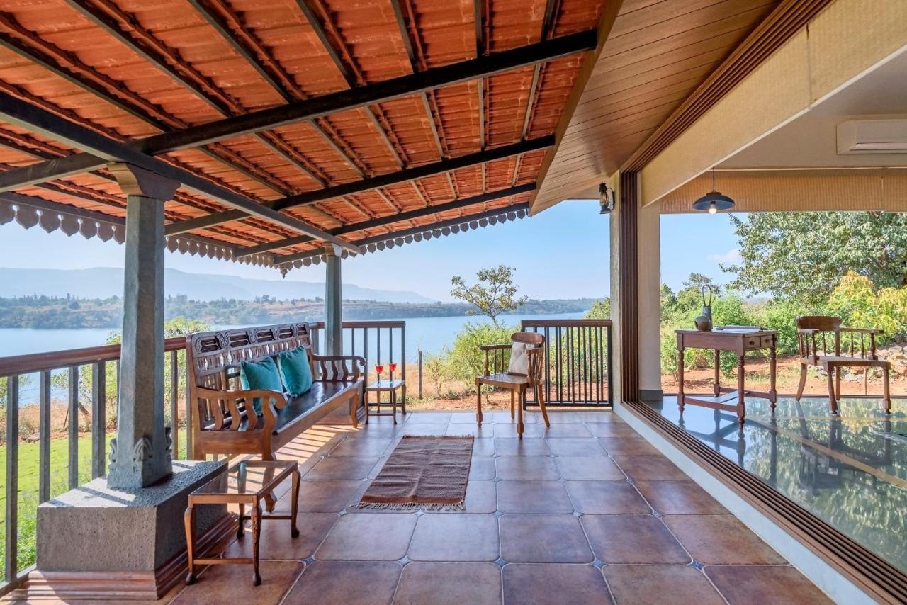 Saffronstays Anantham, Kamshet - Pet-Friendly Lakefront Villa With A Huge Verandah Nethersole Dam 외부 사진